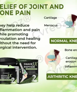Cvreoz®SNAKE PEPTIDE 3X Instant Joint Pain Relief Gel