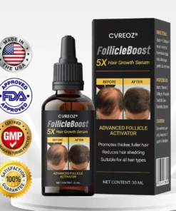 CVREOZ® FollicleBoost 5X Hair Growth Serum