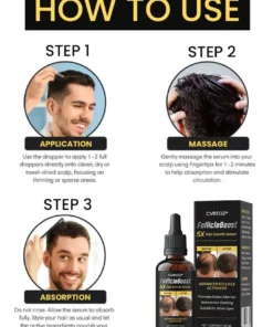 CVREOZ® FollicleBoost 5X Hair Growth Serum