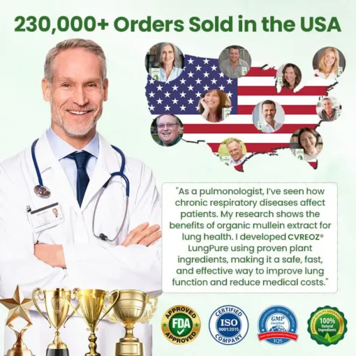CVREOZ® LungPure Herbal Detox Inhaler