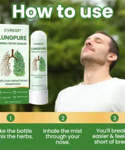 CVREOZ® LungPure Herbal Detox Inhaler