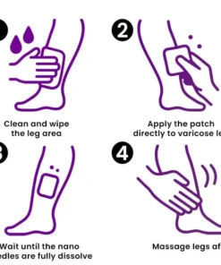CVREOZ® Polidocanol Nano Varicose Vein Patch