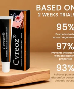 Cvreoz® Advanced Wound Healing Cream for Diabetic Skin