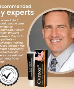 Cvreoz® Advanced Wound Healing Cream for Diabetic Skin