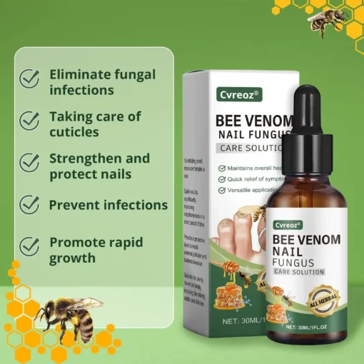 Cvreoz® Bee Venom Nail fungus care solution