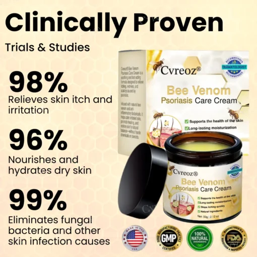 Cvreoz® Bee Venom Psoriasis Care Cream