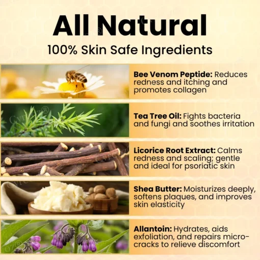 Cvreoz® Bee Venom Psoriasis Care Cream
