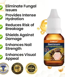 Cvreoz® BeeVenom Anti-Fungal Nail Renewal Oil