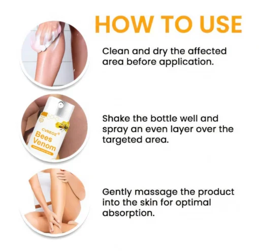 Cvreoz® Bees Venom Varicose Veins Spray