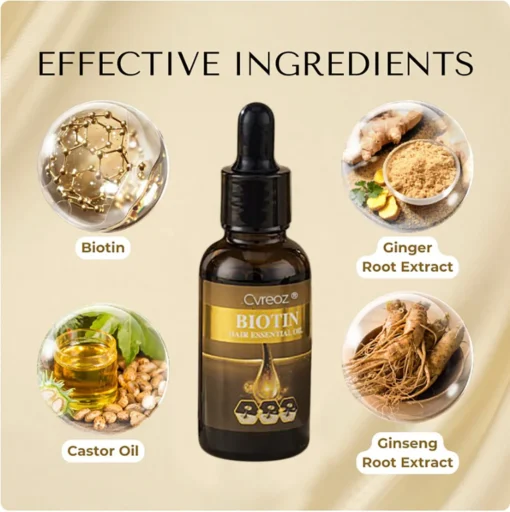 Cvreoz® Biotin Hair Essential Oil