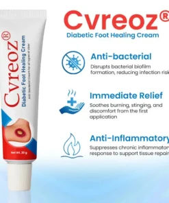 Cvreoz® Diabetic Foot Healing Cream