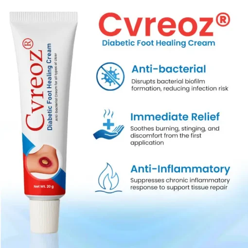 Cvreoz® Diabetic Foot Healing Cream
