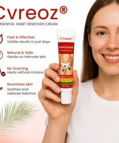 Cvreoz® FemGenital Wart Remover Cream