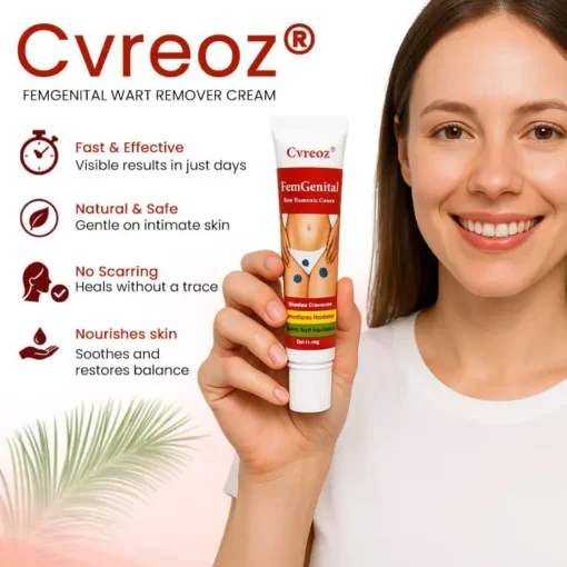 Cvreoz® FemGenital Wart Remover Cream