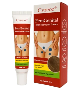 Cvreoz® FemGenital Wart Remover Cream