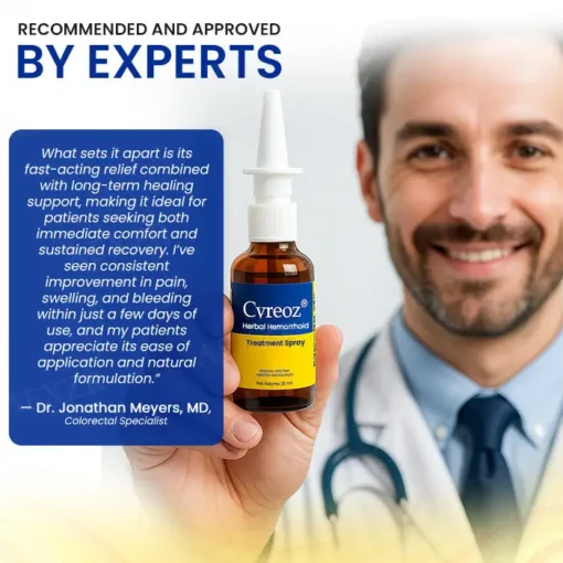 Cvreoz® Herbal Hemorrhoid Treatment Anal Spray
