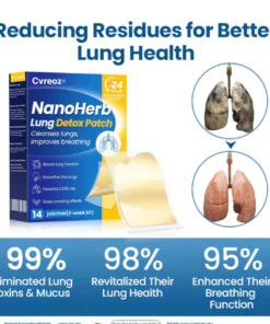 Cvreoz® NanoHerb Lung Detox Patch