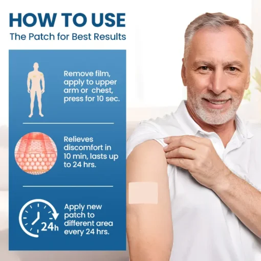 Cvreoz® NanoHerb Lung Detox Patch
