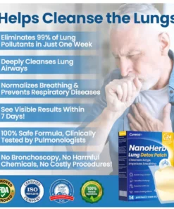 Cvreoz® NanoHerb Lung Detox Patch