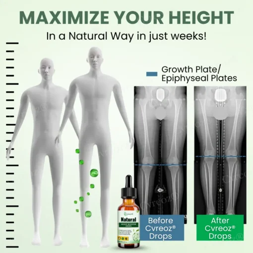 Cvreoz® Natural Height Booster Drops