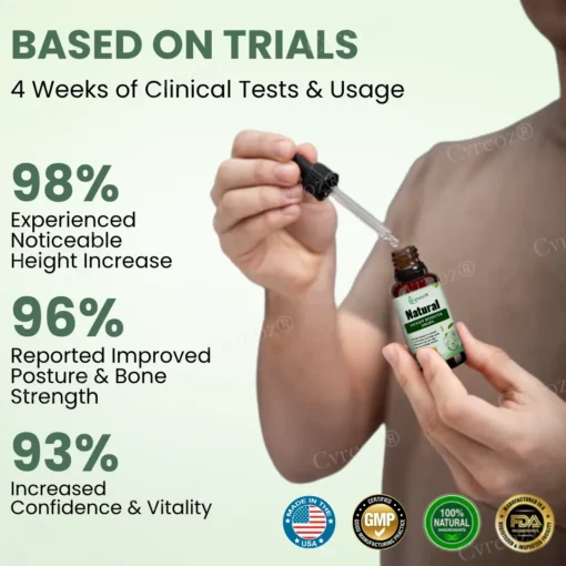 Cvreoz® Natural Height Booster Drops