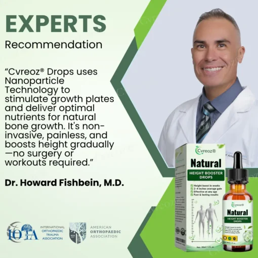 Cvreoz® Natural Height Booster Drops