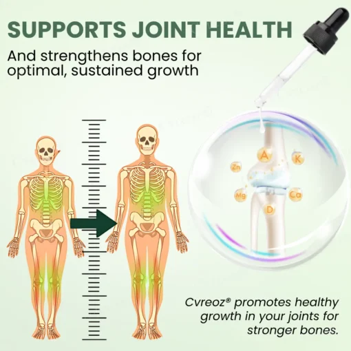 Cvreoz® Natural Height Booster Drops