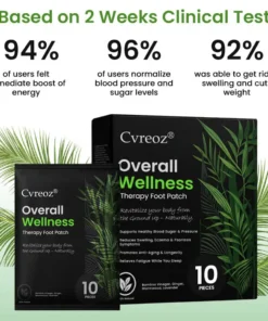 Cvreoz® Overall Wellness Therapy Foot Patch