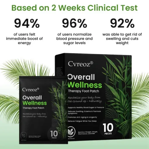 Cvreoz® Overall Wellness Therapy Foot Patch