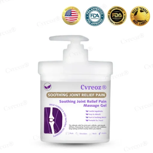 Cvreoz® Turmeric & Emu Oil Arthritis Soothing Pain Relief Massage Gel