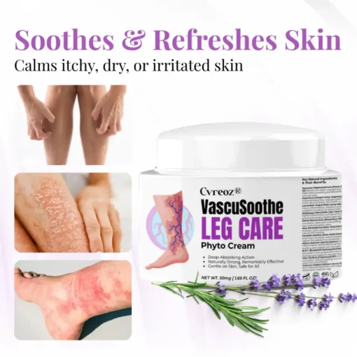 Cvreoz® VascuSoothe Leg Care Phyto Cream