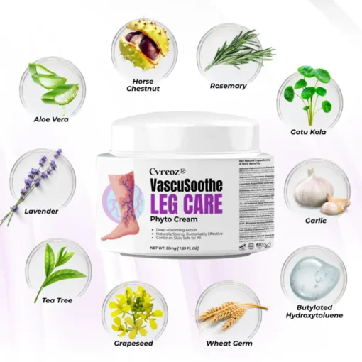 Cvreoz® VascuSoothe Leg Care Phyto Cream
