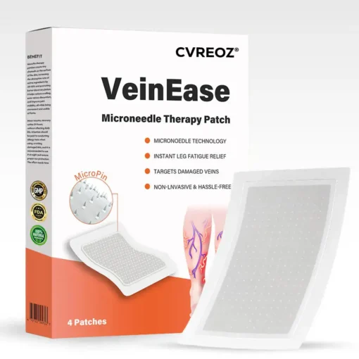 Cvreoz® VeinEase Microneedle Therapy Patch
