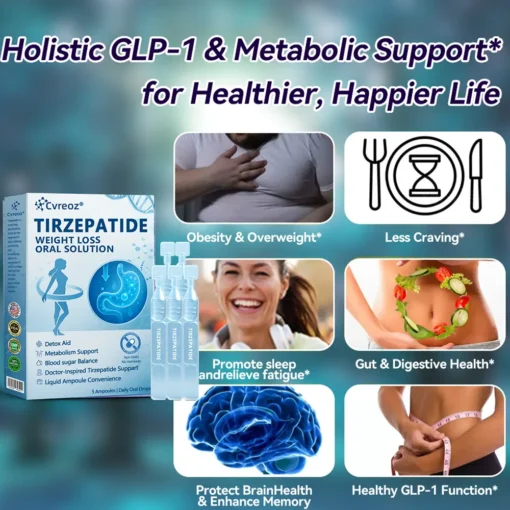 𝑪𝒗𝒓𝒆𝒐𝒛® GLP-1-Tirzepatide Oral Solution