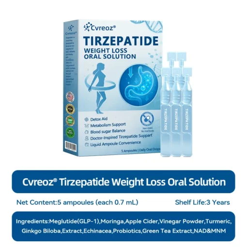 𝑪𝒗𝒓𝒆𝒐𝒛® GLP-1-Tirzepatide Oral Solution