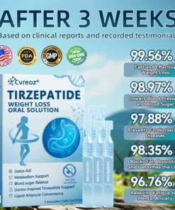 𝑪𝒗𝒓𝒆𝒐𝒛® GLP-1-Tirzepatide Oral Solution