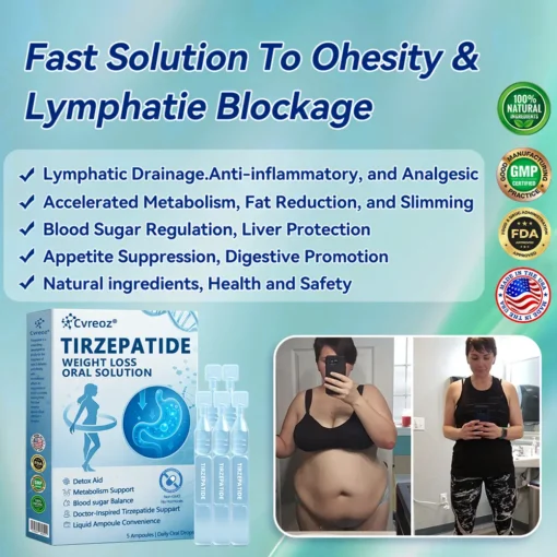 𝑪𝒗𝒓𝒆𝒐𝒛® GLP-1-Tirzepatide Oral Solution