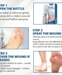 CVREOZ® Diabetes Foot Guard Fast Recovery Spray