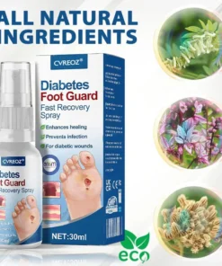 CVREOZ® Diabetes Foot Guard Fast Recovery Spray