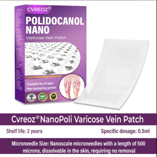 Crveoz® NanoPoli Varicose Vein Patch