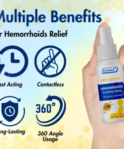 Cvreoz® Bee Venom Hemorrhoids Soothing Spray