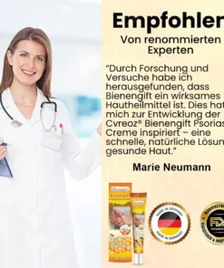 Cvreoz® Bienengift Psoriasis Behandlung Creme