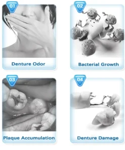 Cvreoz® Denture Cleaning Effervescent Tablets