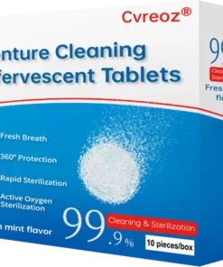 Cvreoz® Denture Cleaning Effervescent Tablets