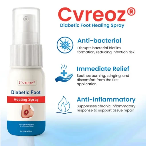 Cvreoz® Diabetic Foot Healing Spray