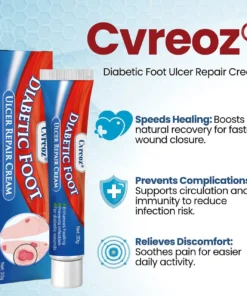 Cvreoz® Diabetic Foot Ulcer Repair Cream