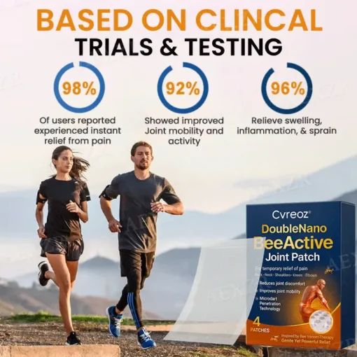 Cvreoz® DoubleNano BeeActive Joint Patch