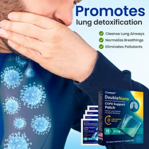 Cvreoz® DoubleNano COPD Support Patch