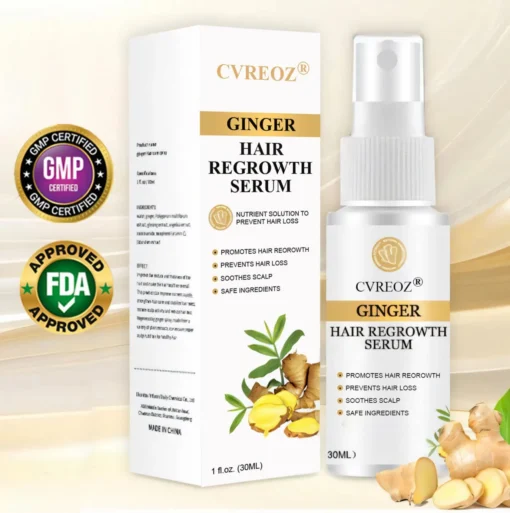 Cvreoz® Ginger Hair Regrowth Serum