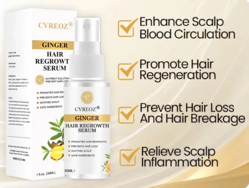 Cvreoz® Ginger Hair Regrowth Serum